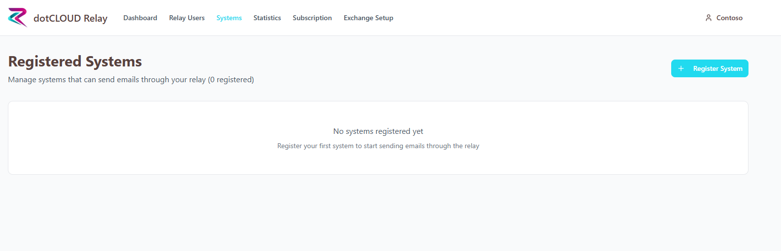 Step 11 - Register System